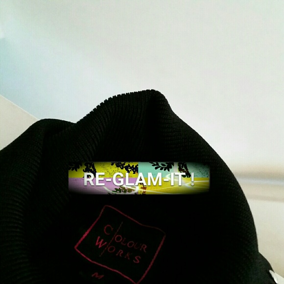 COLOUR WORKS..BEAUTIFUL STUDS TOP - Picture 6 of 7